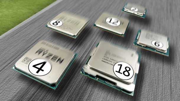 Was mehr CPU-Kerne in 3D-Spielen bringen