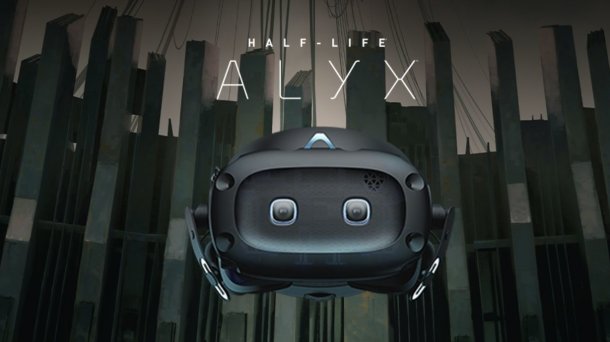 VR-Headset Vive Cosmos Elite zusammen mit "Half-Life Alyx" verfügbar
