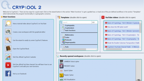 Für angehende Verschlüsselungsexperten: E-Learning-Software CrypTool 2 ist da