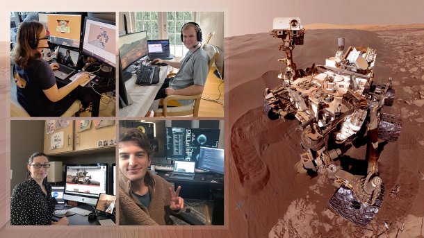 NASA-Rover Cuuriosity: Marsforschung aus dem Homeoffice