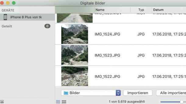 iPhone-Fotos als Speicherfresser: Fehler in Apples Digitale-Bilder-App