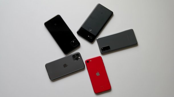 Kamera im Vergleich: iPhone SE 2020 gegen iPhone 11 Pro, Pixel 4 und Galaxy S20