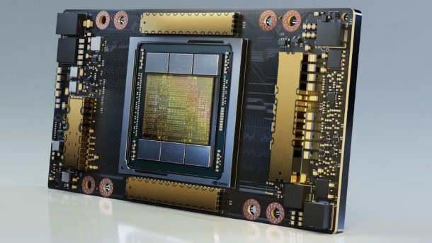 Nvidias GPU-Generation Ampere: Fast 7000 Kerne und 40 GByte RAM
