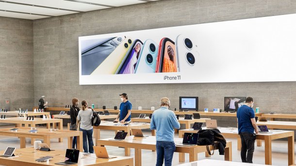 Apple plant "Drive-In"-Option für Läden
