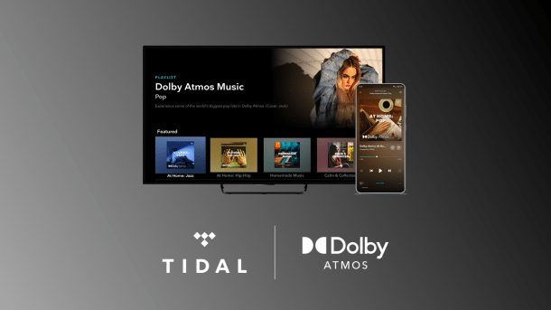 Tidal: Dolby Atmos Music über Soundbars, TVs und Heimkino-Systeme