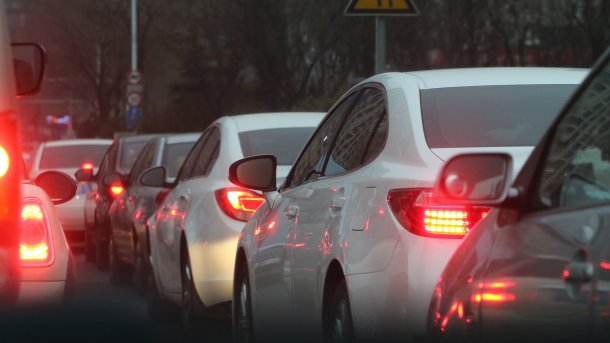 Auto, Verkehr, Stadt, Stau