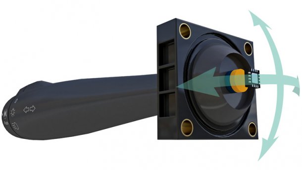 3D-Magnetometer mit SPI- und I2C-Schnittstelle
