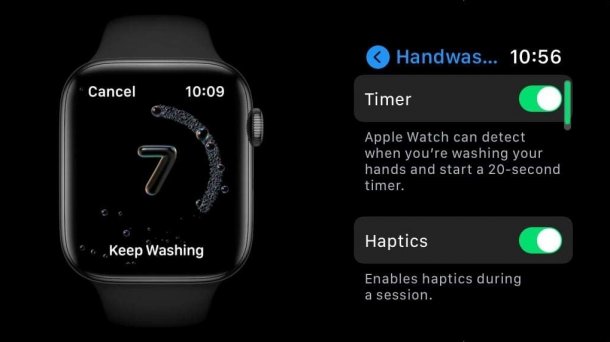 Hände waschen mit watchOS 7: Apple forscht seit Jahren an Detektion