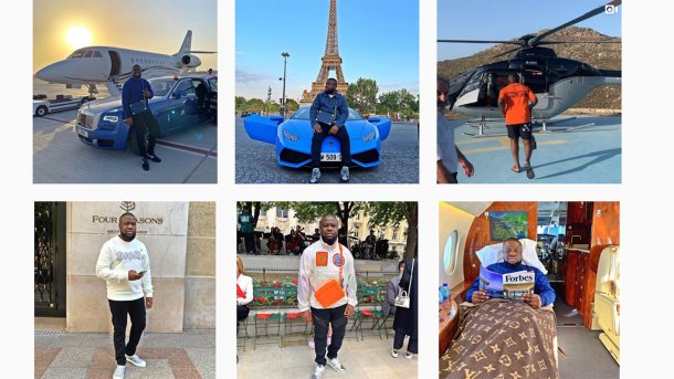 Millionenfacher Online-Betrug: Nigerianischer Instagram-Influencer festgenommen