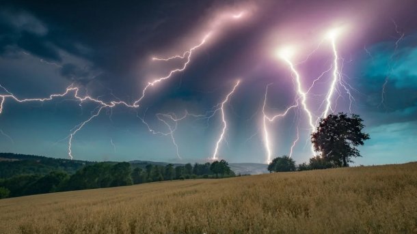 Thunderstorm von Galeriefotograf totalstranger