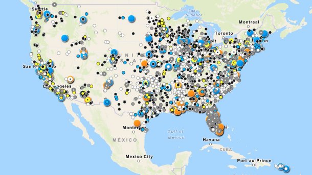Atlas der Überwachung: Datenbank zeigt Instrumentarium der US-Polizei