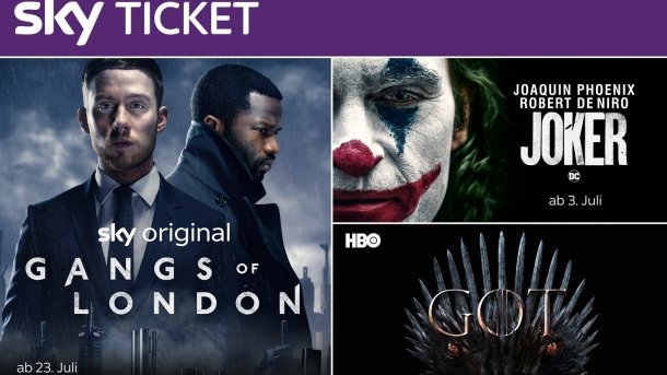 Streaming: Neues Sky Ticket kombiniert Filme und Serien