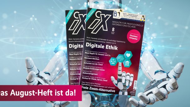 iX 8/2020 ist da: