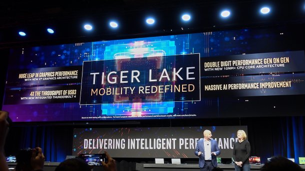 Mobilprozessoren Tiger Lake: Intels zweite 10-nm-Generation kommt im September