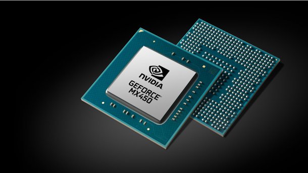 GeForce MX450: Nvidias erste PCIe-4.0-GPU kommt für Notebooks