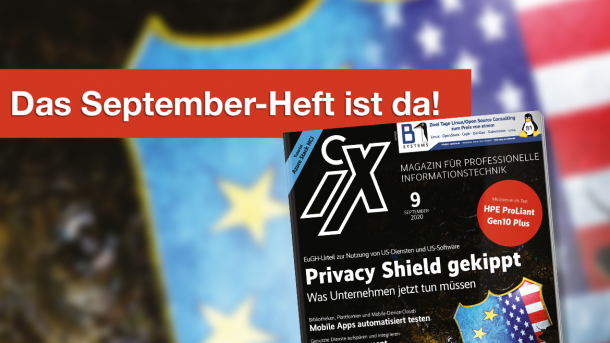 iX 9/2020: Risiko US-Software