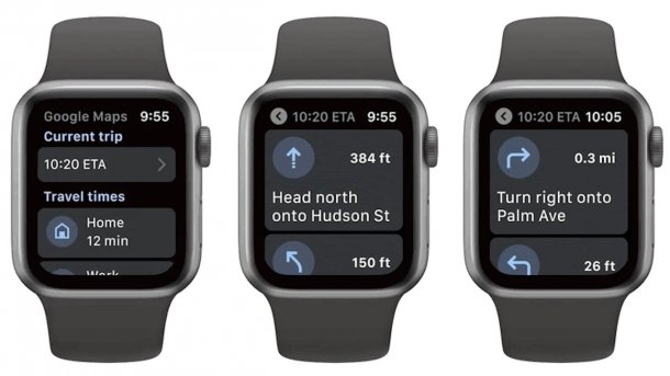 Google Maps fur Apple Watch ist wieder da heise online