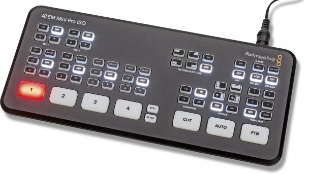 HDMI-Bildmischpult Atem Mini Pro ISO mit Mehrspuraufzeichnung