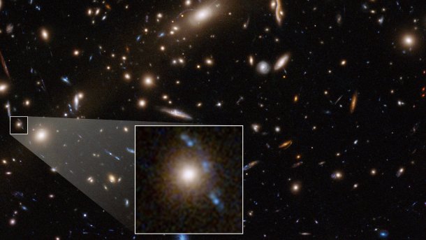 Dunkle Materie: Hubble und VLT weisen auf Lücke in aktuellen Theorien hin