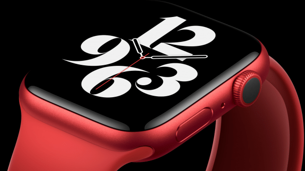 Apple Watch Series 6 misst Sauerstoffsättigung