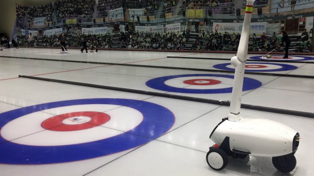 Curly: Curling-Roboter spielt besser als Profis