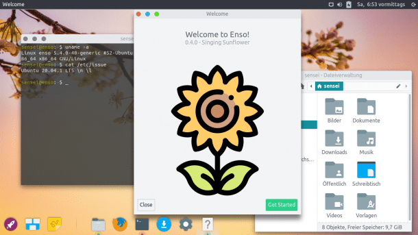 Enso OS 0.4 ausprobiert: Neue Xubuntu-Variante mit viel Flair
