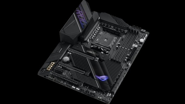 Für AMD Ryzen 5000: Asus ROG Crosshair VIII Dark Hero ohne Lüfter