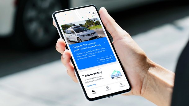 Waymo betreibt autonome Taxis in Phonix ohne Sicherheitsfahrer für alle Nutzer