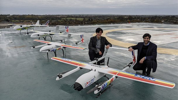 Drohnen sollen britische Kliniken mit Corona-Tests versorgen