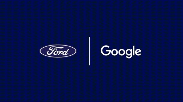 Logo Fords, Schriftzug Googles
