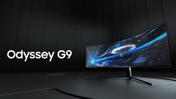 Samsung Odyssey G9 (2021): Ultrabreiter High-End-Monitor bekommt Mini-LEDs  | heise online
