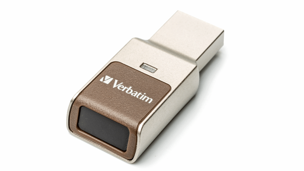 Verbatim USB-Stick Fingerabdruck