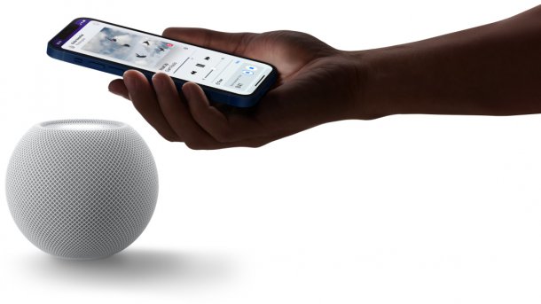 HomePod mini mit iPhone