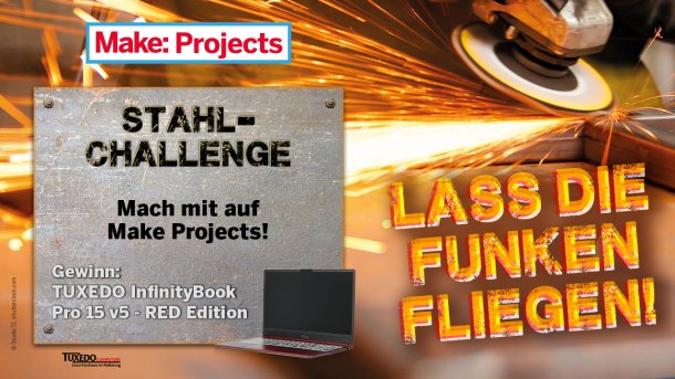 Make Projects Stahl-Challenge.