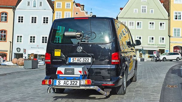 VW T5 Abgasmessung