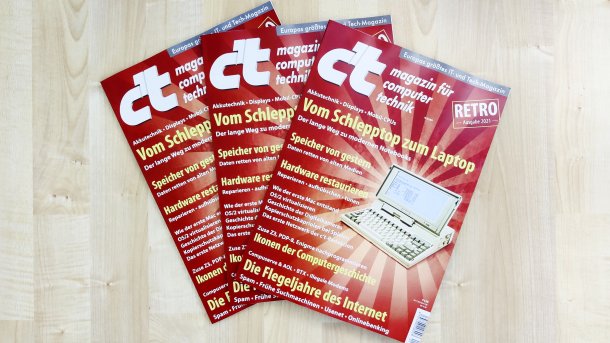 c't RETRO 2021: Der Blick ins Heft