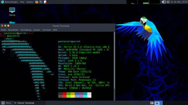 Aufmacher Parrot OS 5.0