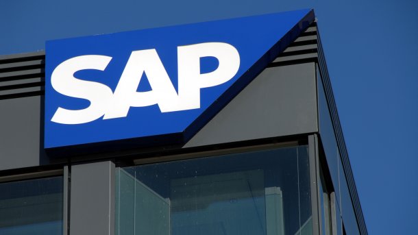 SAP-Logo am Bürogebäude