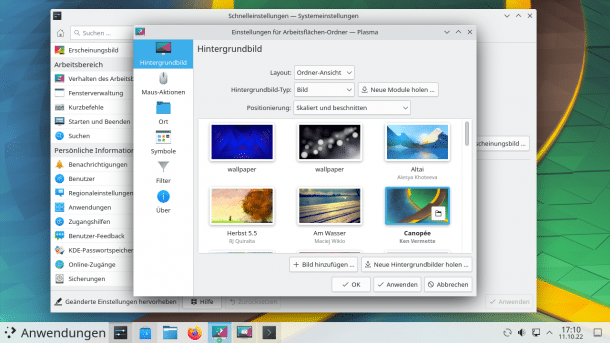 KDE 5.26 Plasma Desktop