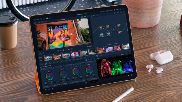 DaVinci Resolve auf dem iPad