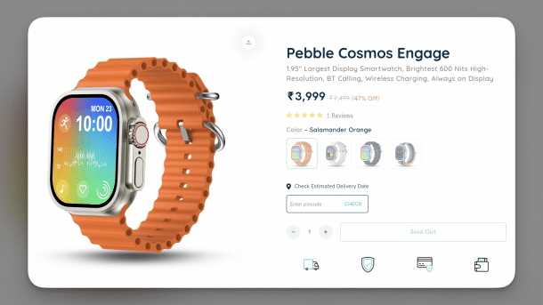 Die "Pebble Cosmos Engage"