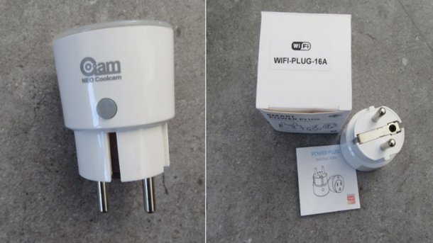  Ein Netzstecker mit Funkmodul