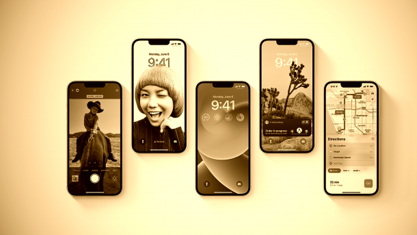 Fünf iPhones