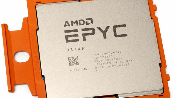 Serverprozessor AMD Epyc 9374F der Baureihe Genoa