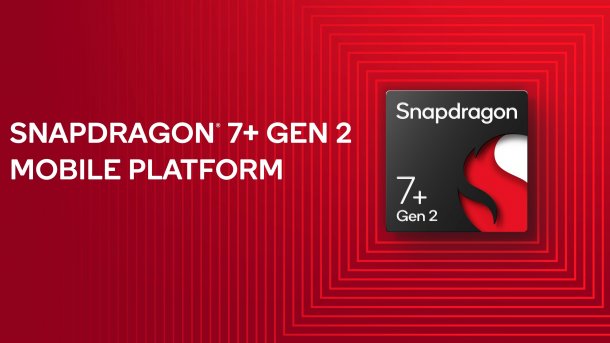 Logo des Smartphone-Prozessors Qualcomm Snapdragon 7+ Gen 2