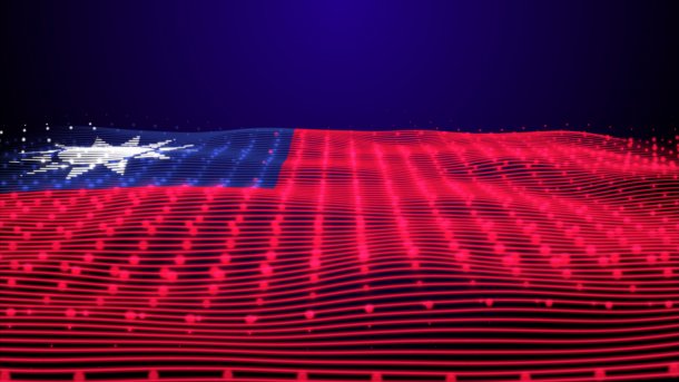 3d,Rendered,Abstract,Glowing,Particles,Digital,Abstract,Lines,Flag,Of