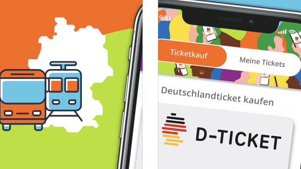 Deutschlandticket-App fürs iPhone