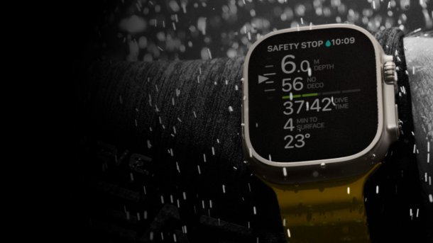 Tauchen mit Apple Watch Ultra