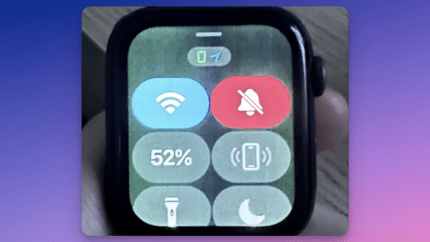 Apple Watch mit Grünstich