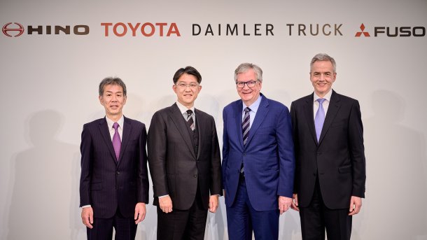 Toyota, Hino, Daimler Truck, Mitsubishi Fuso 
